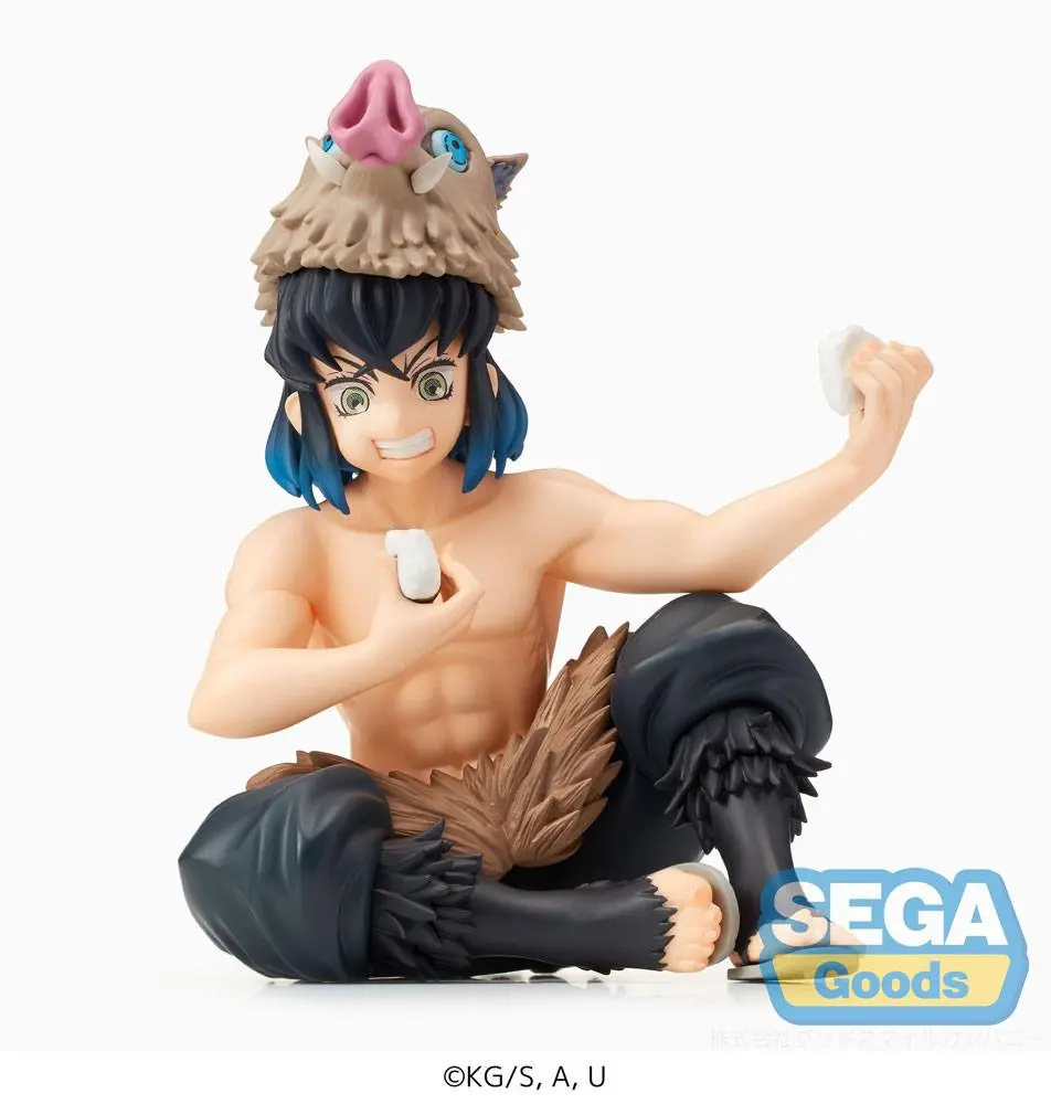 Demon Slayer: Kimetsu no Yaiba PM Perching Inosuke Hashibira PVC szobor figura 9 cm termékfotó
