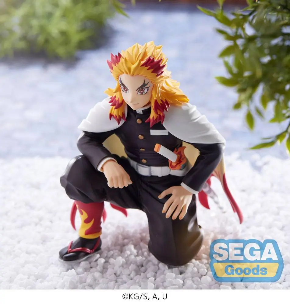 Demon Slayer: Kimetsu no Yaiba PM Perching Kyojuro Rengoku (Hashira Meeting) PVC szobor figura 12 cm termékfotó