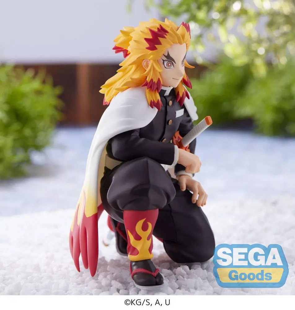 Demon Slayer: Kimetsu no Yaiba PM Perching Kyojuro Rengoku (Hashira Meeting) PVC szobor figura 12 cm termékfotó
