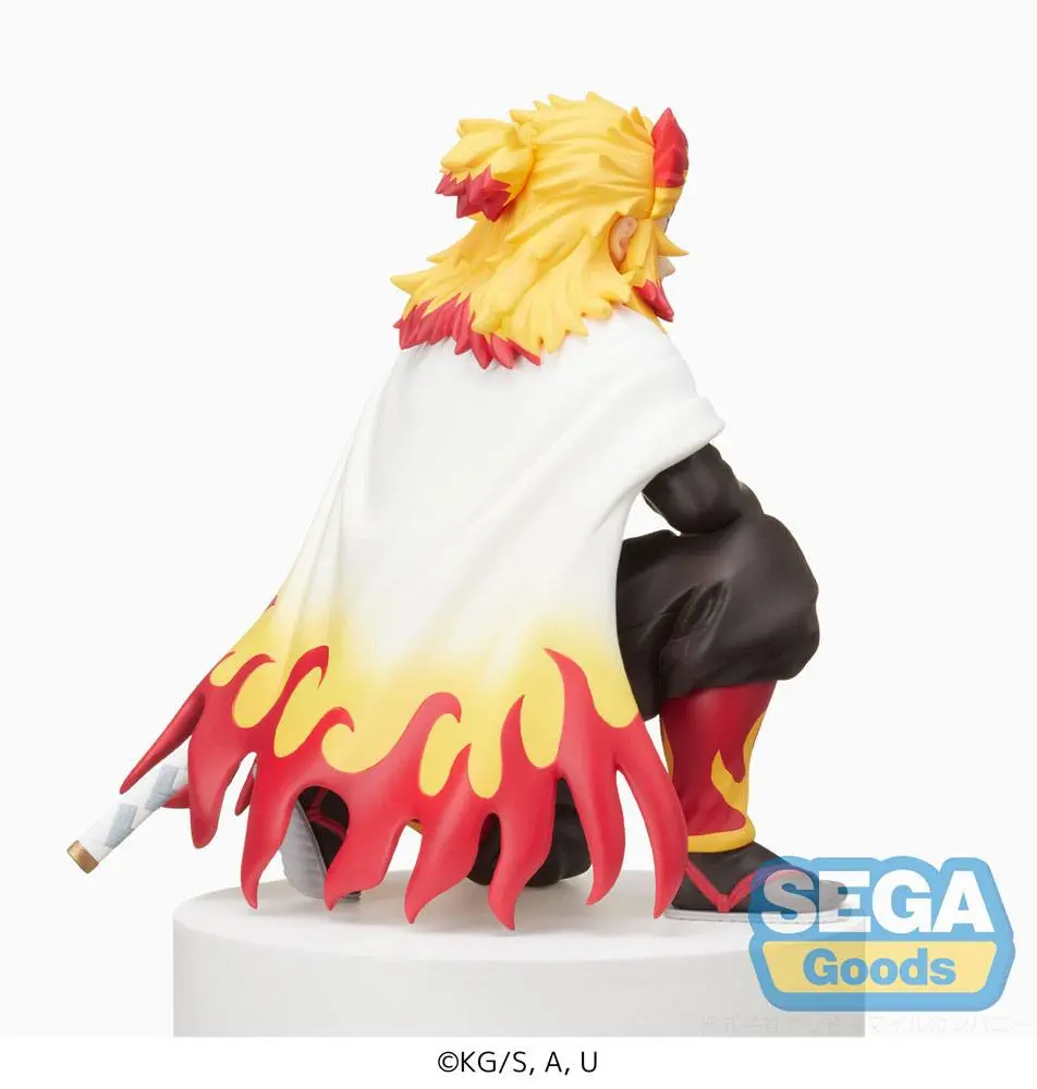 Demon Slayer: Kimetsu no Yaiba PM Perching Kyojuro Rengoku (Hashira Meeting) PVC szobor figura 12 cm termékfotó