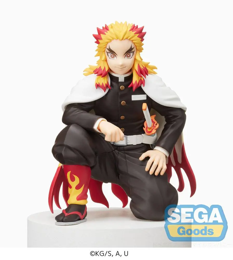 Demon Slayer: Kimetsu no Yaiba PM Perching Kyojuro Rengoku (Hashira Meeting) PVC szobor figura 12 cm termékfotó