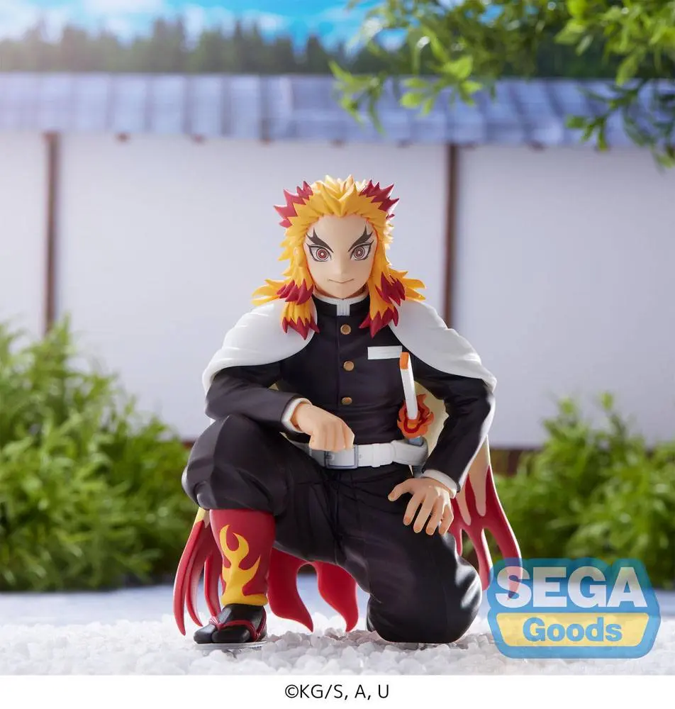 Demon Slayer: Kimetsu no Yaiba PM Perching Kyojuro Rengoku (Hashira Meeting) PVC szobor figura 12 cm termékfotó