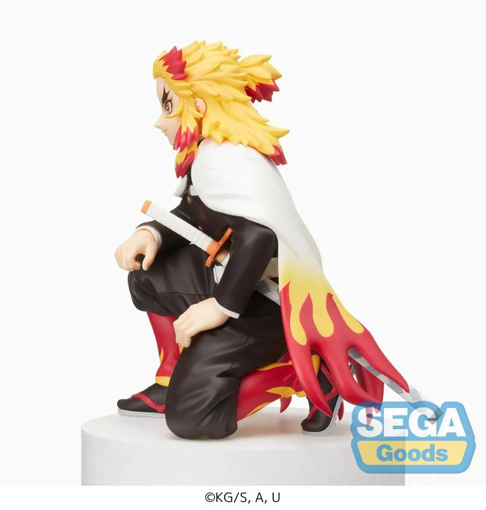 Demon Slayer: Kimetsu no Yaiba PM Perching Kyojuro Rengoku (Hashira Meeting) PVC szobor figura 12 cm termékfotó