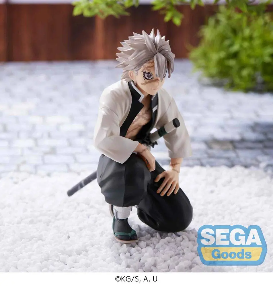 Demon Slayer: Kimetsu no Yaiba PM Perching Sanemi Shinazugawa (Hashira Meeting) PVC szobor figura 11 cm termékfotó