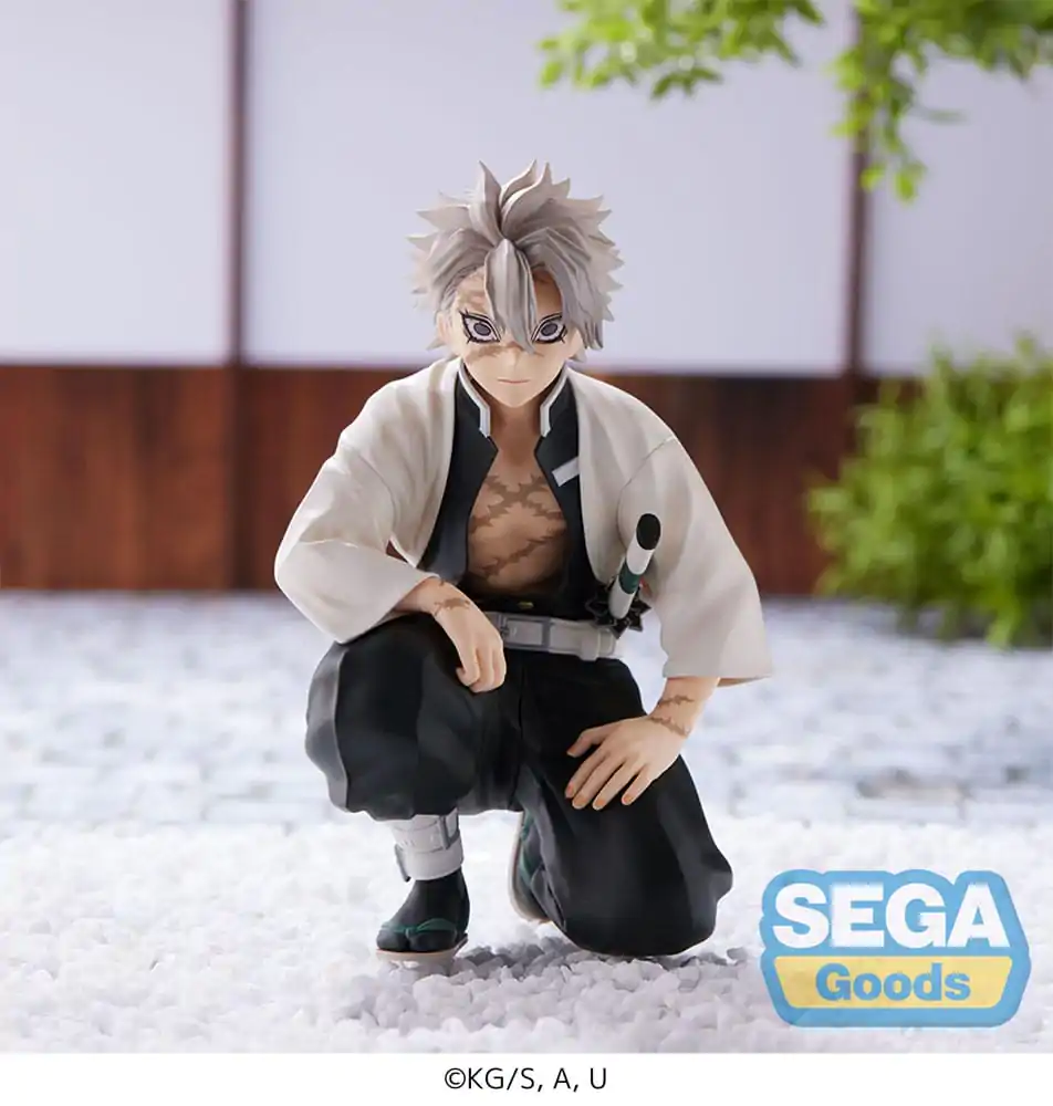 Demon Slayer: Kimetsu no Yaiba PM Perching Sanemi Shinazugawa (Hashira Meeting) PVC szobor figura 11 cm (re-run) termékfotó