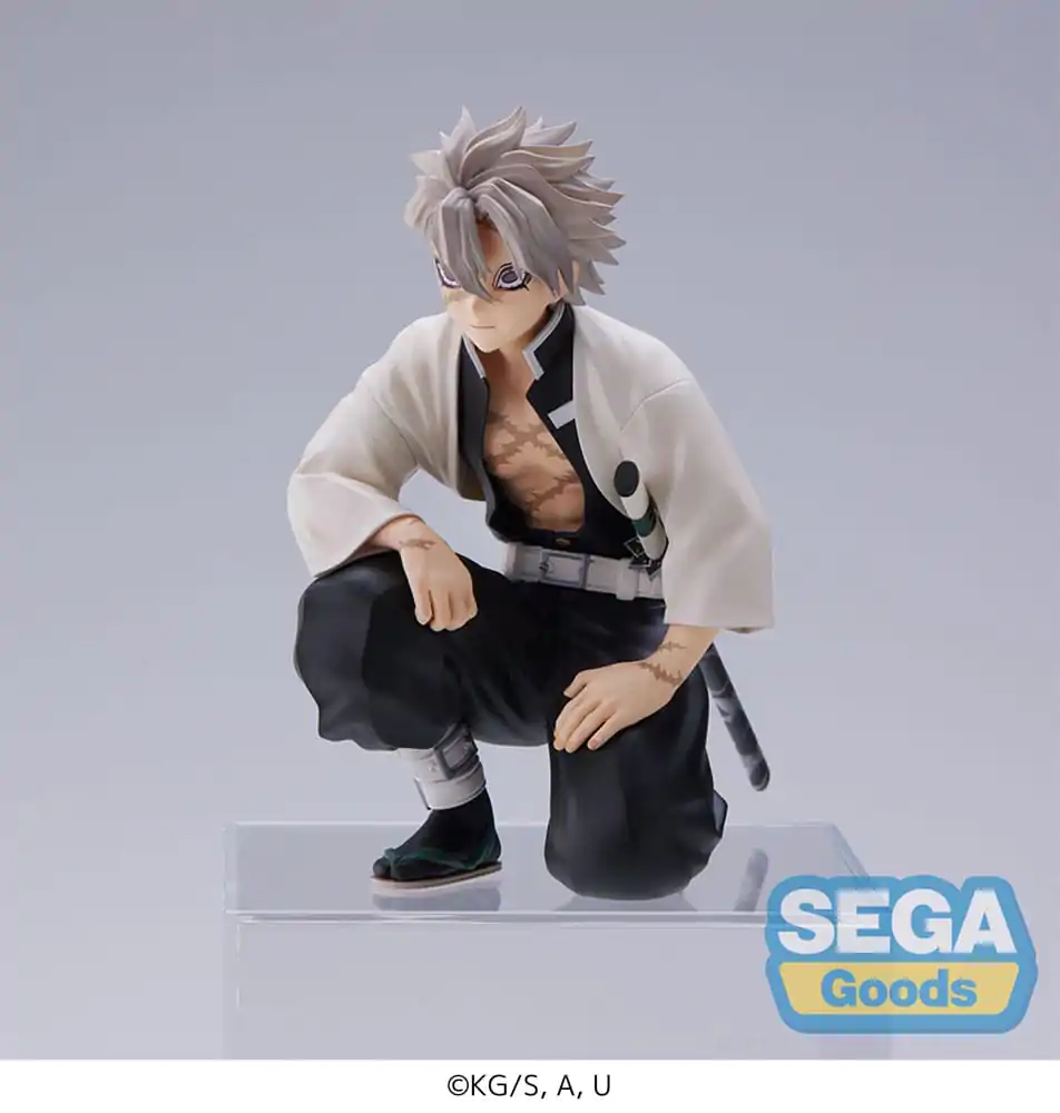 Demon Slayer: Kimetsu no Yaiba PM Perching Sanemi Shinazugawa (Hashira Meeting) PVC szobor figura 11 cm (re-run) termékfotó