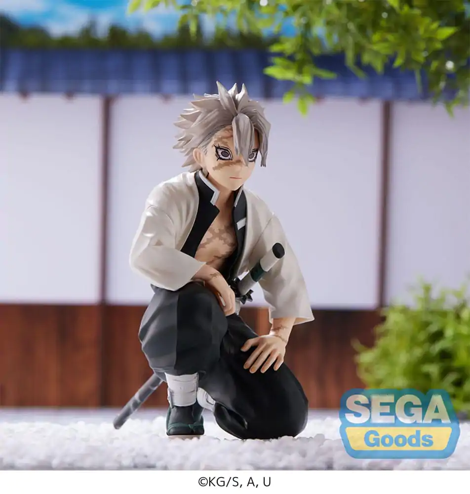 Demon Slayer: Kimetsu no Yaiba PM Perching Sanemi Shinazugawa (Hashira Meeting) PVC szobor figura 11 cm (re-run) termékfotó