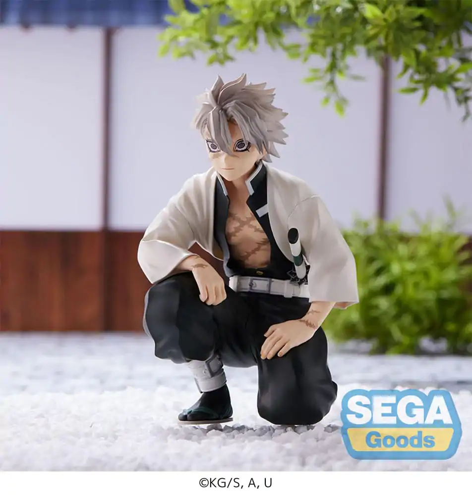 Demon Slayer: Kimetsu no Yaiba PM Perching Sanemi Shinazugawa (Hashira Meeting) PVC szobor figura 11 cm (re-run) termékfotó