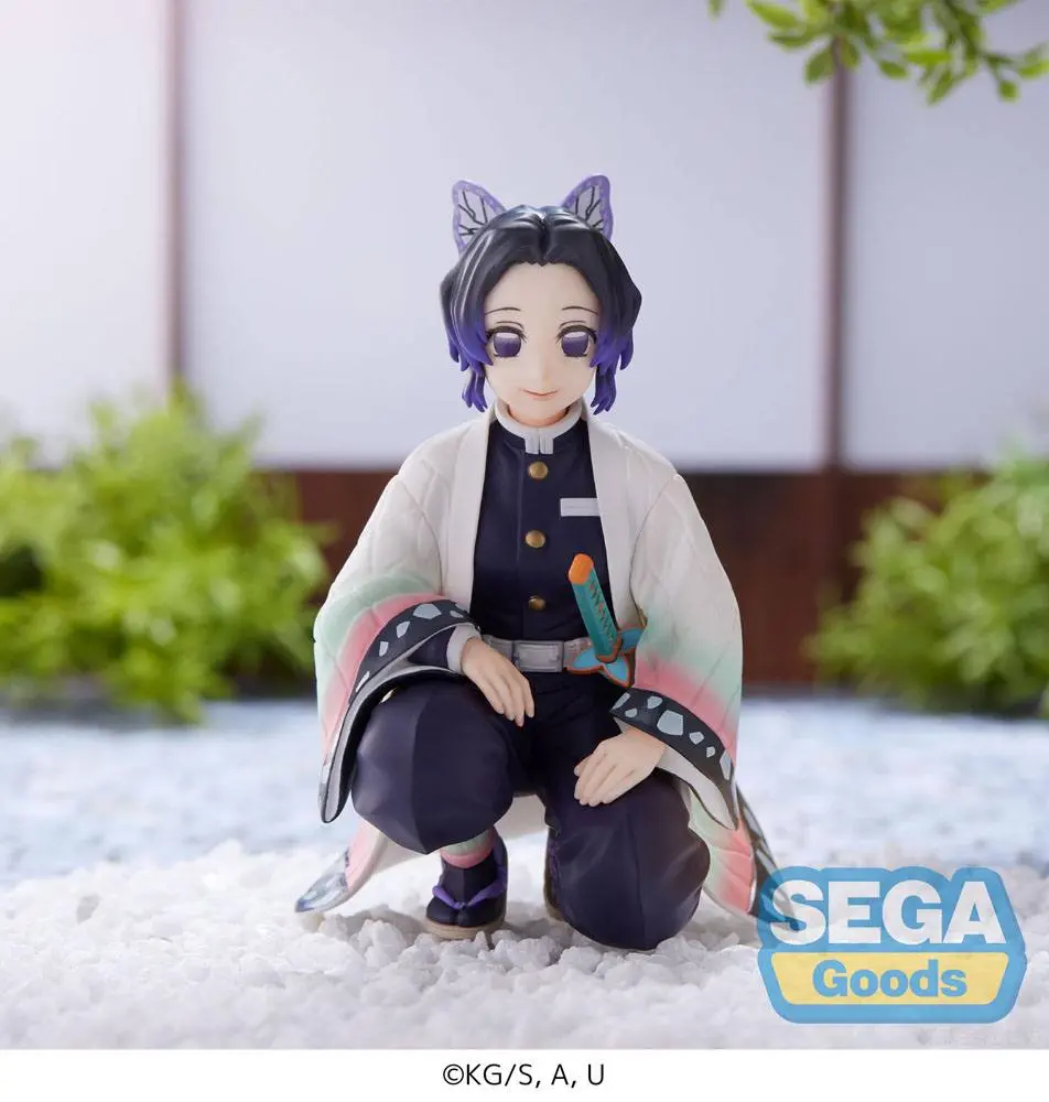 Demon Slayer: Kimetsu no Yaiba PM Perching Shinobu Kocho (Hashira Meeting) PVC szobor figura 10 cm termékfotó