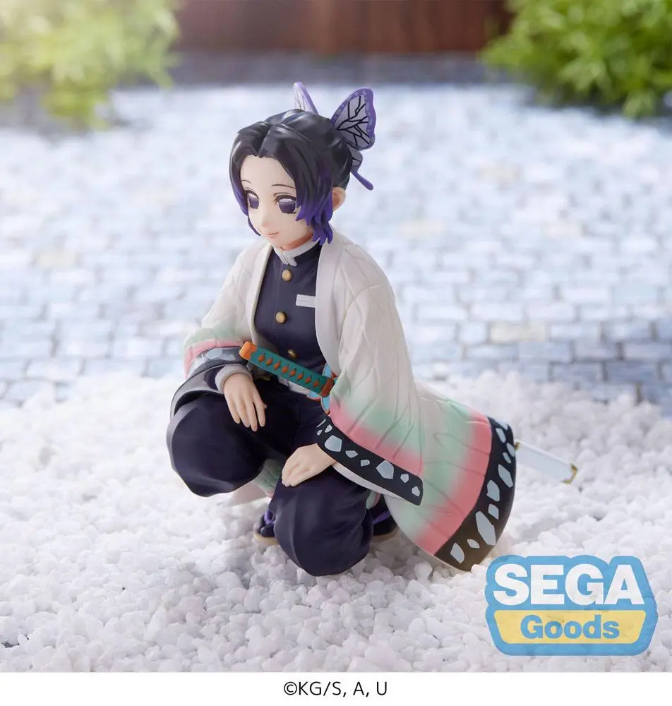 Demon Slayer: Kimetsu no Yaiba PM Perching Shinobu Kocho (Hashira Meeting) PVC szobor figura 10 cm termékfotó
