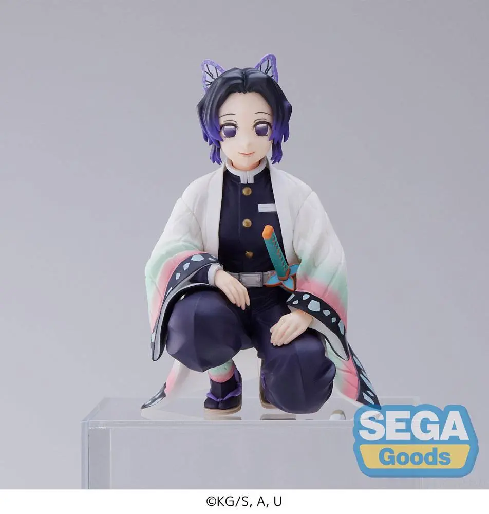 Demon Slayer: Kimetsu no Yaiba PM Perching Shinobu Kocho (Hashira Meeting) PVC szobor figura 10 cm termékfotó