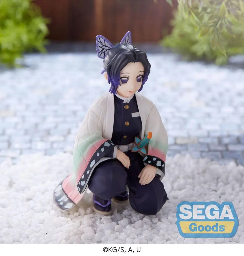 Demon Slayer: Kimetsu no Yaiba PM Perching Shinobu Kocho (Hashira Meeting) PVC szobor figura 10 cm termékfotó
