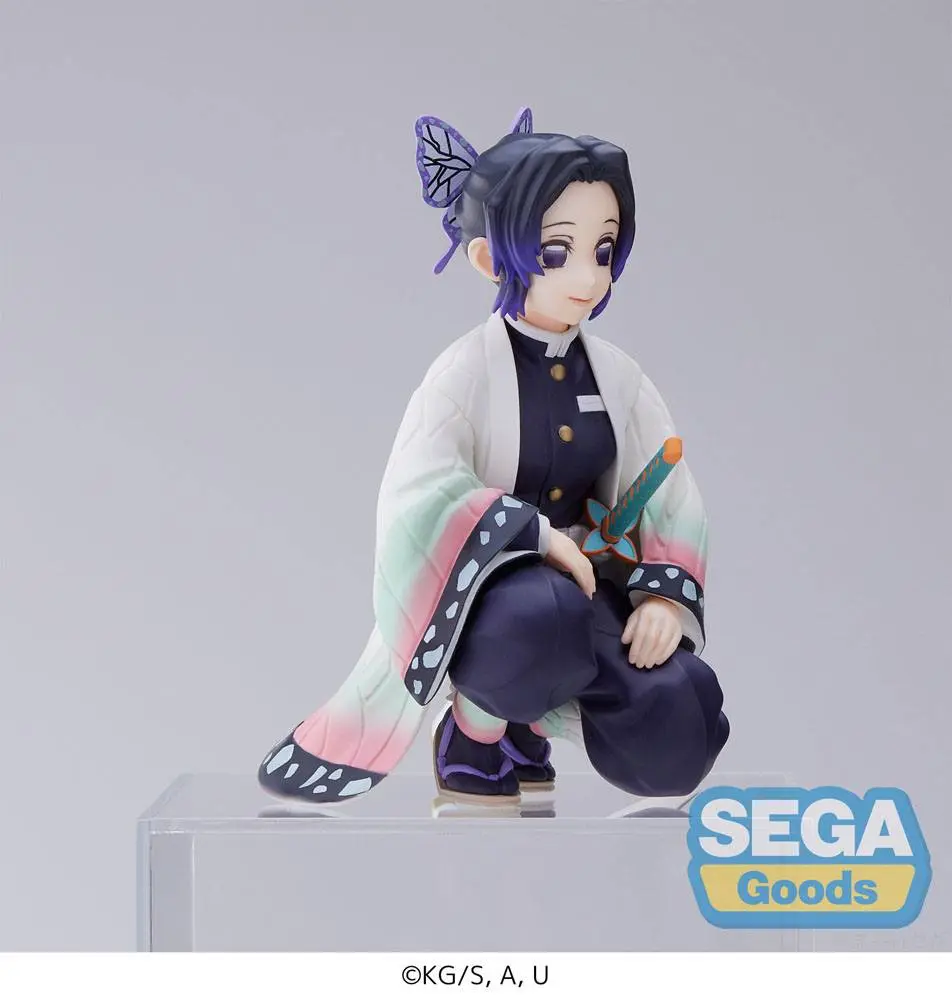 Demon Slayer: Kimetsu no Yaiba PM Perching Shinobu Kocho (Hashira Meeting) PVC szobor figura 10 cm termékfotó