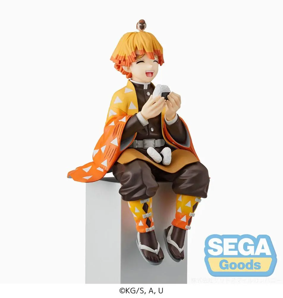 Demon Slayer: Kimetsu no Yaiba PM Perching Zenitsu Agatsuma PVC szobor figura 13 cm termékfotó