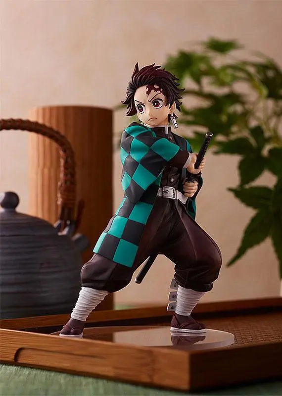 Demon Slayer: Kimetsu no Yaiba Pop Up Parade Tanjiro Kamado PVC szobor figura 14 cm termékfotó