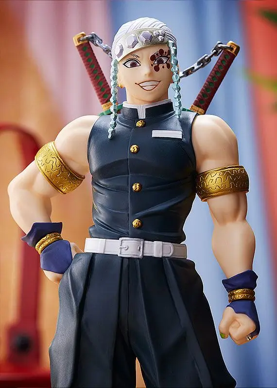 Demon Slayer: Kimetsu no Yaiba Pop Up Parade Tengen Uzui PVC szobor figura 18 cm termékfotó