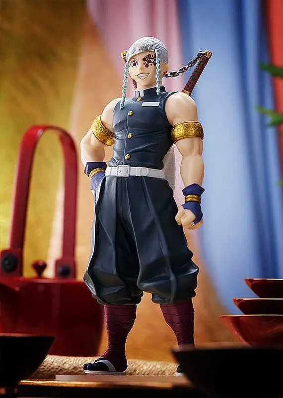 Demon Slayer: Kimetsu no Yaiba Pop Up Parade Tengen Uzui PVC szobor figura 18 cm termékfotó