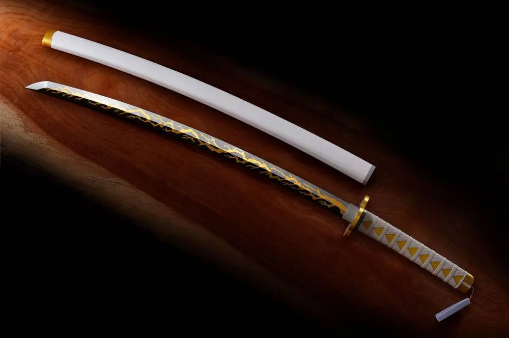 Demon Slayer: Kimetsu no Yaiba Proplica replika 1/1 Nichirin Sword (Zenitsu Agatsuma) 88 cm termékfotó