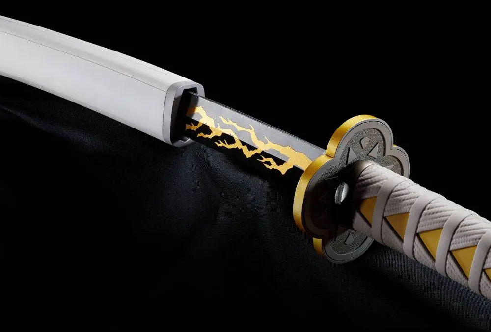 Demon Slayer: Kimetsu no Yaiba Proplica replika 1/1 Nichirin Sword (Zenitsu Agatsuma) 88 cm termékfotó