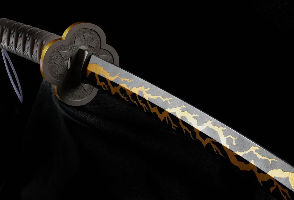 Demon Slayer: Kimetsu no Yaiba Proplica replika 1/1 Nichirin Sword (Zenitsu Agatsuma) 88 cm termékfotó