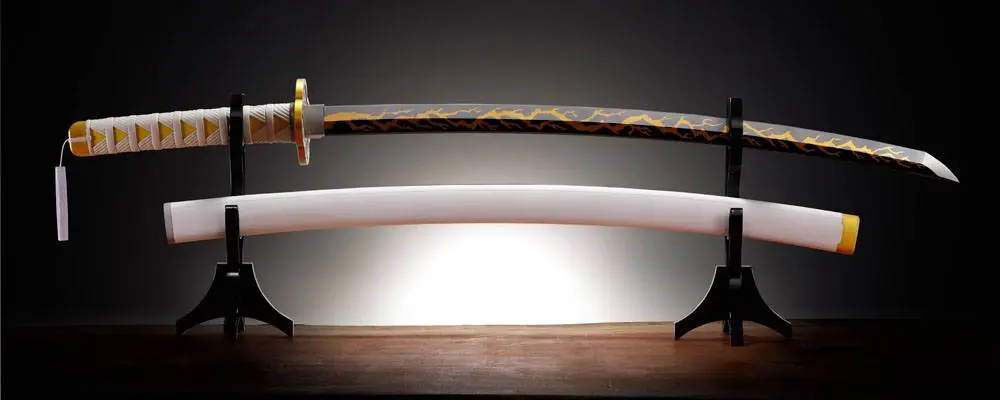 Demon Slayer: Kimetsu no Yaiba Proplica replika 1/1 Nichirin Sword (Zenitsu Agatsuma) 88 cm termékfotó