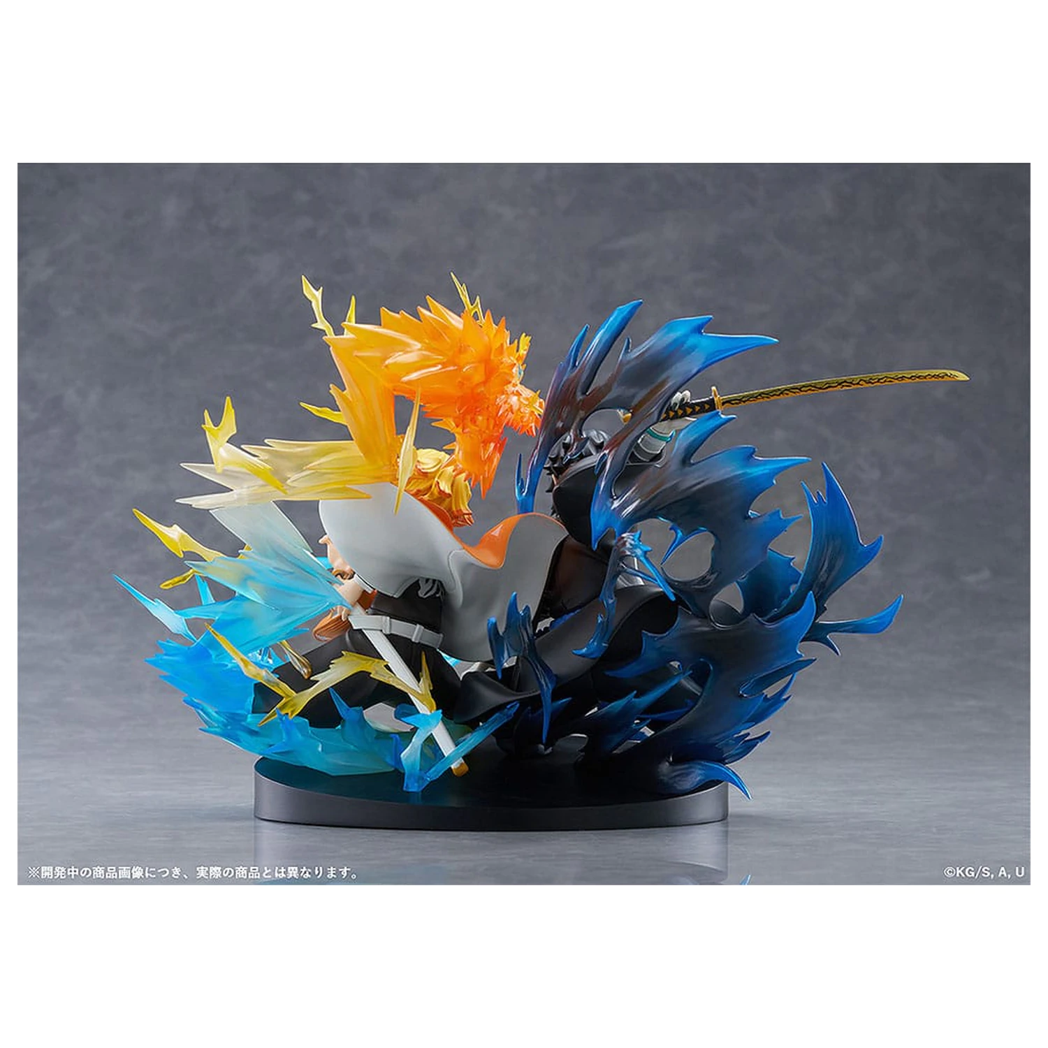 Demon Slayer: Kimetsu no Yaiba PVC szobor figura Zenitsu Agatsuma & Kaigaku 15 cm  termékfotó