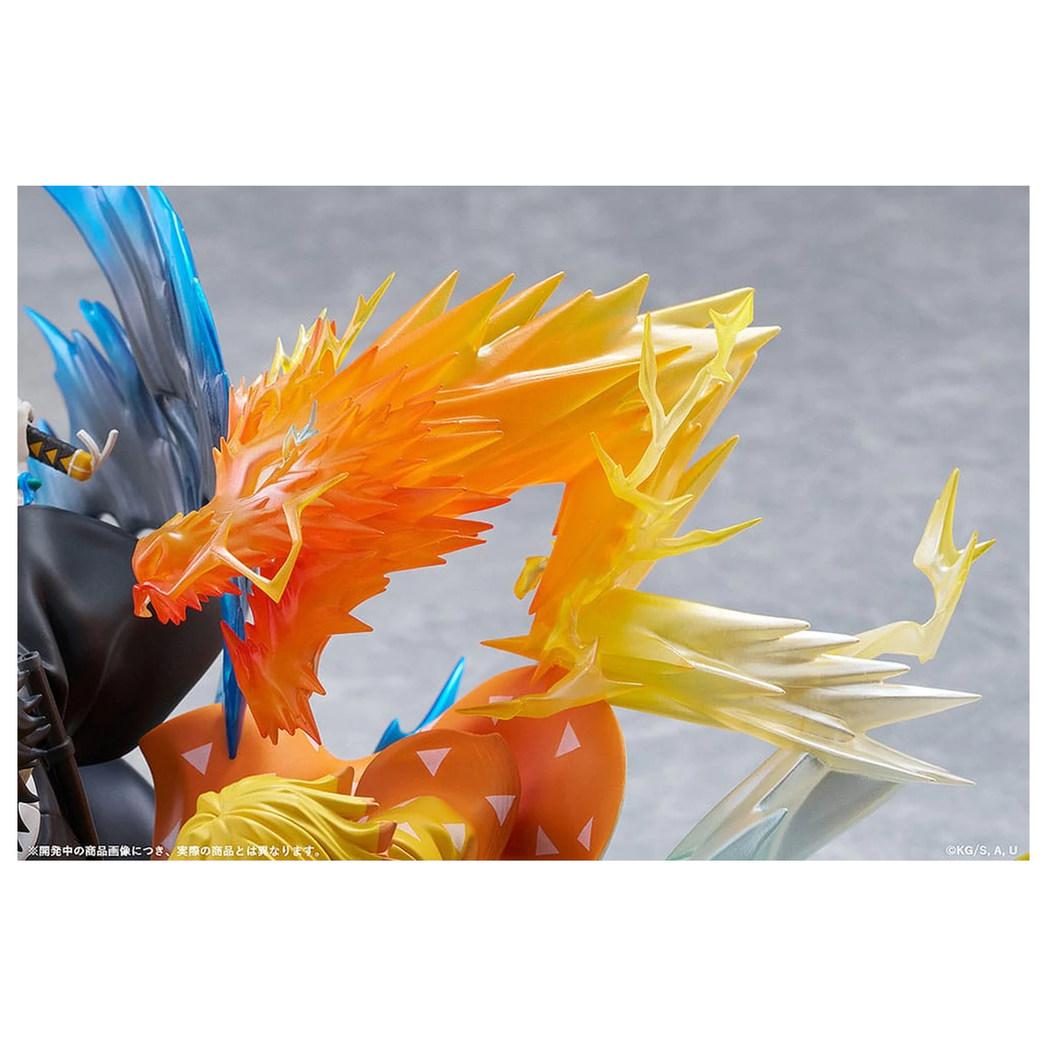 Demon Slayer: Kimetsu no Yaiba PVC szobor figura Zenitsu Agatsuma & Kaigaku 15 cm  termékfotó