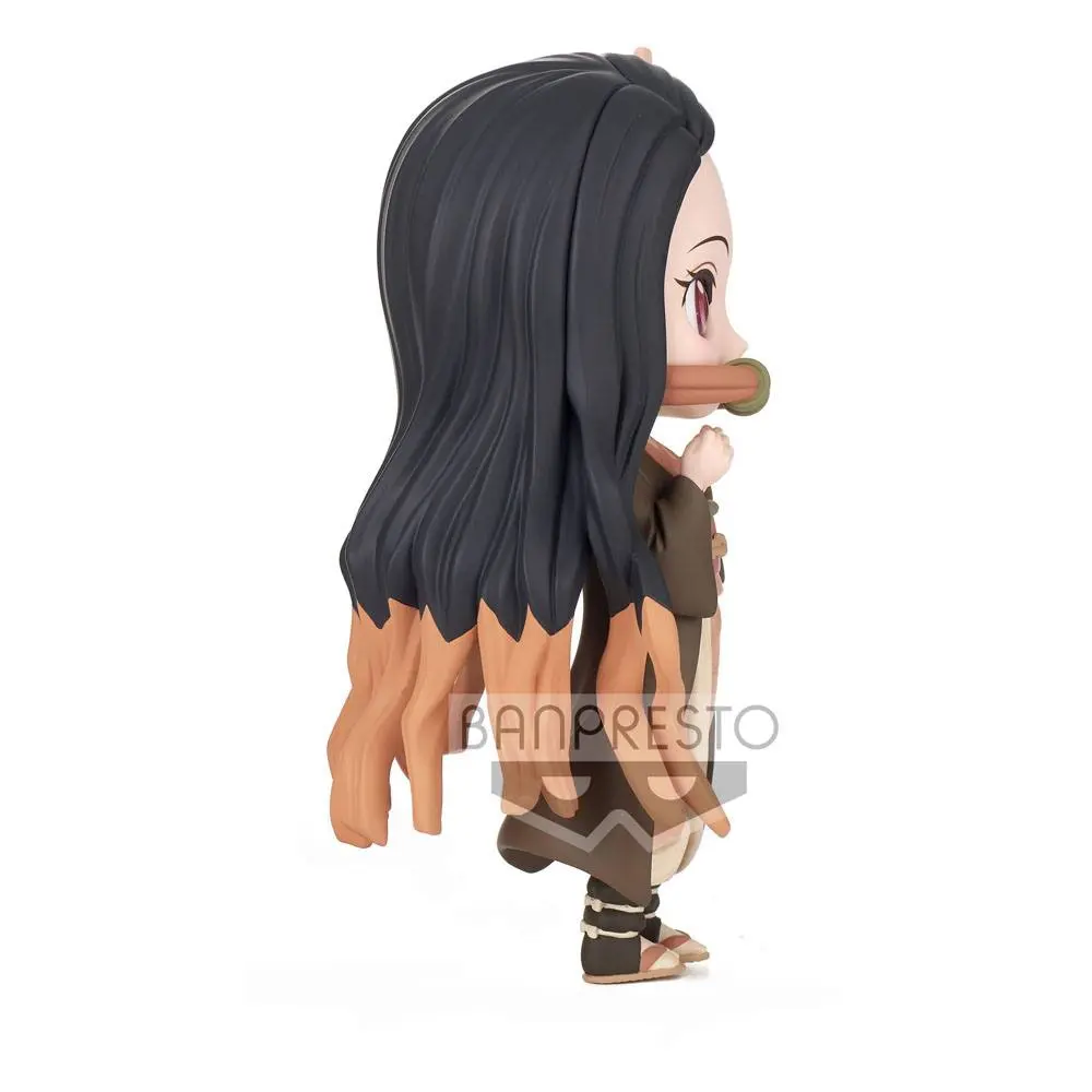 Demon Slayer Kimetsu no Yaiba Q Posket Mini figura Nezuko Kamado II Ver. B 13 cm termékfotó