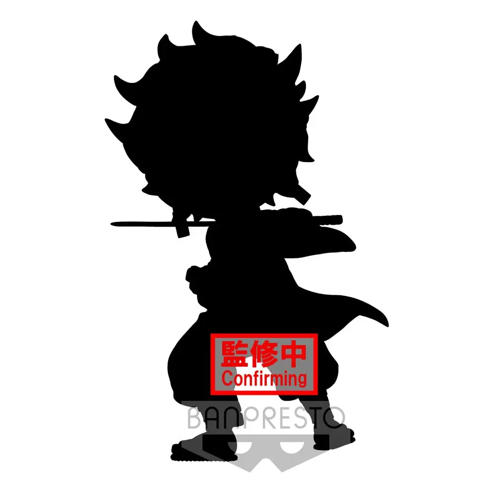 Demon Slayer Kimetsu no Yaiba Q Posket Mini figura Tanjiro Kamado III Ver. A 13 cm termékfotó