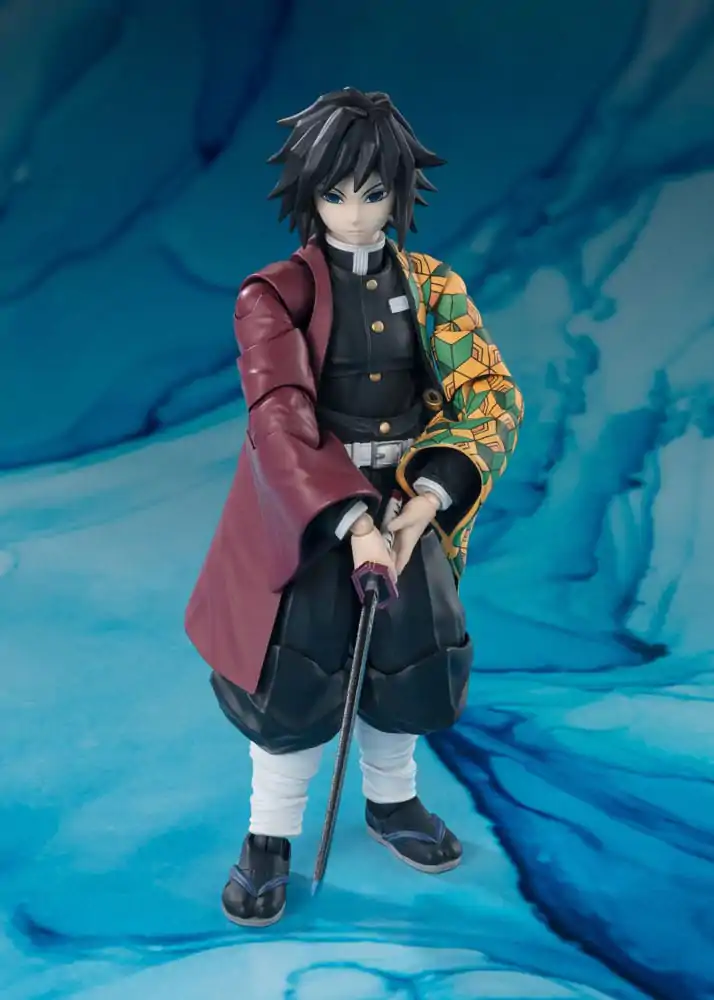 Demon Slayer: Kimetsu no Yaiba S.H. Figuarts akciófigura Giyu Tomioka 15 cm termékfotó