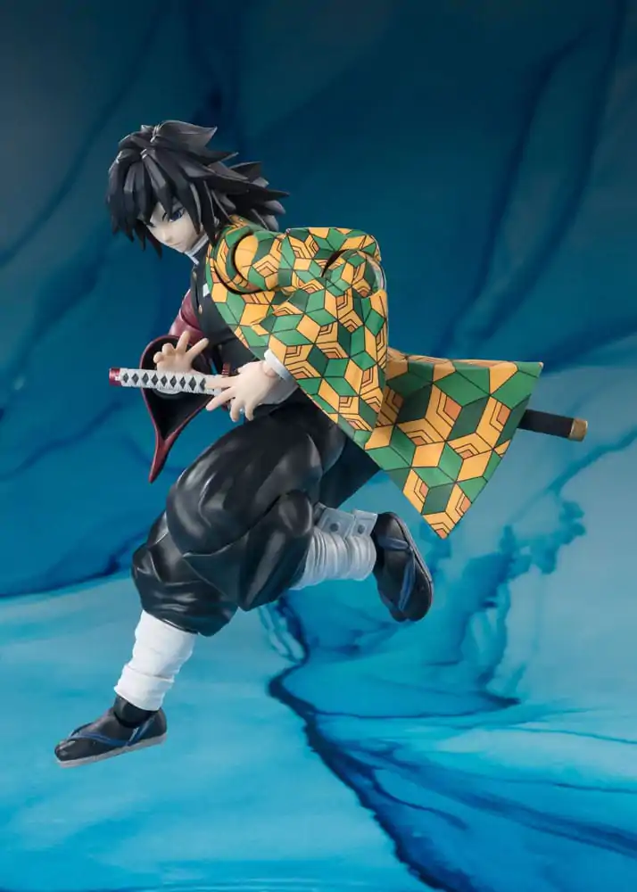 Demon Slayer: Kimetsu no Yaiba S.H. Figuarts akciófigura Giyu Tomioka 15 cm termékfotó