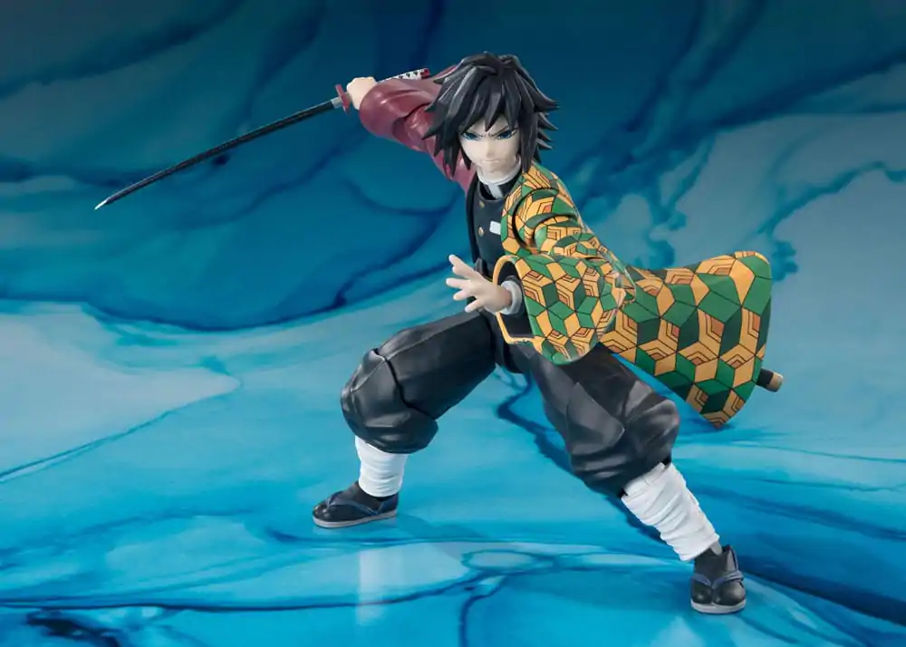 Demon Slayer: Kimetsu no Yaiba S.H. Figuarts akciófigura Giyu Tomioka 15 cm termékfotó