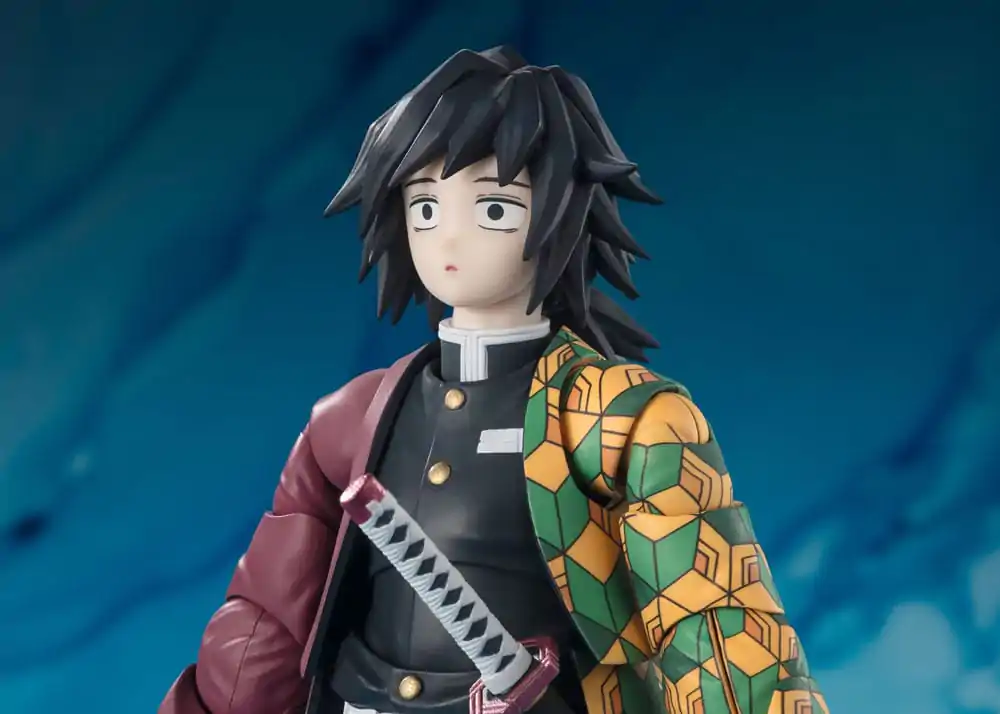 Demon Slayer: Kimetsu no Yaiba S.H. Figuarts akciófigura Giyu Tomioka 15 cm termékfotó