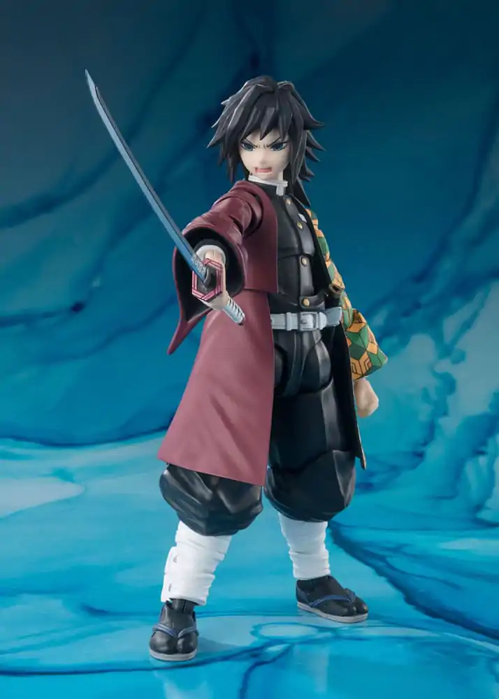 Demon Slayer: Kimetsu no Yaiba S.H. Figuarts akciófigura Giyu Tomioka 15 cm termékfotó