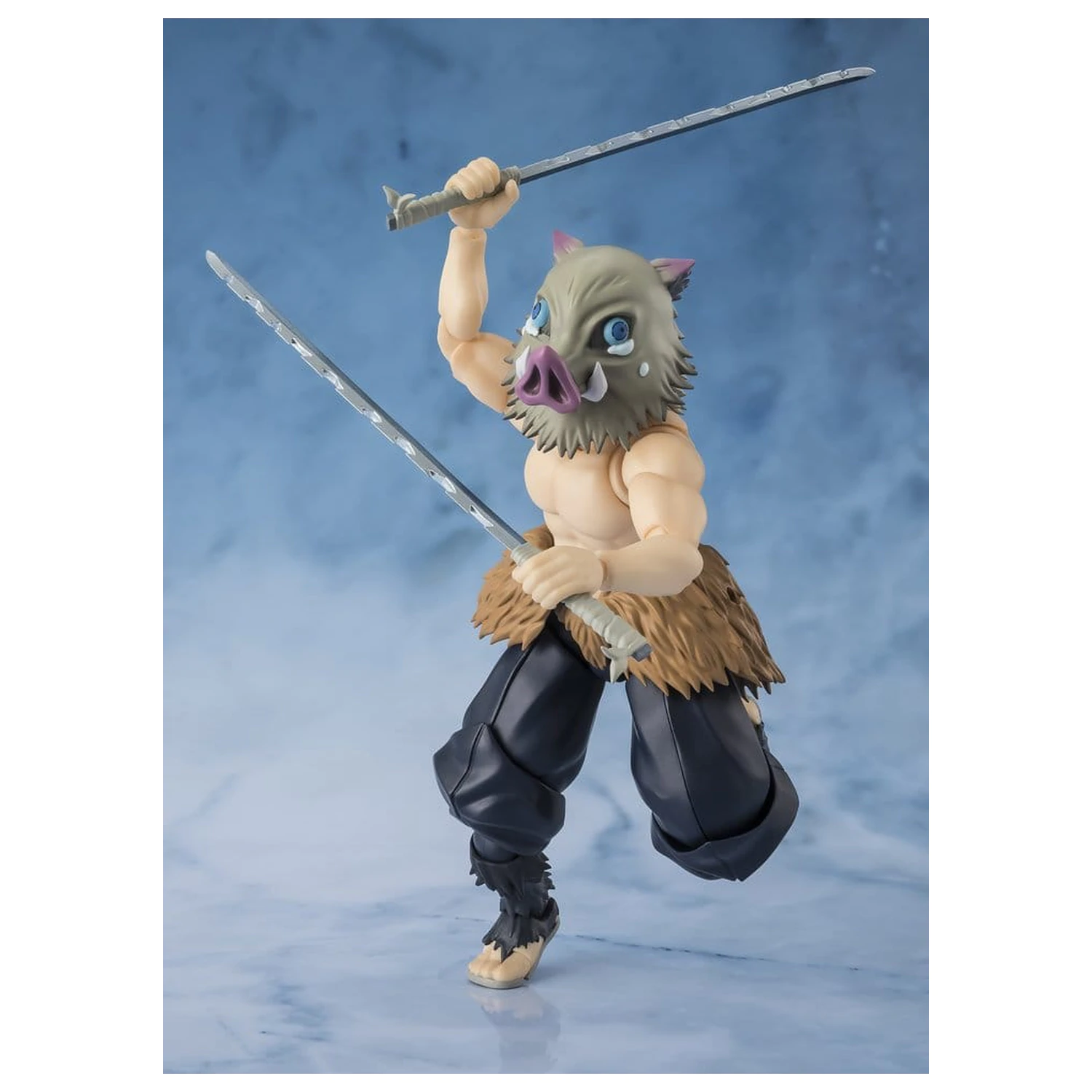 Demon Slayer: Kimetsu no Yaiba S.H. Figuarts akciófigura Inosuke Hashibira 14 cm termékfotó