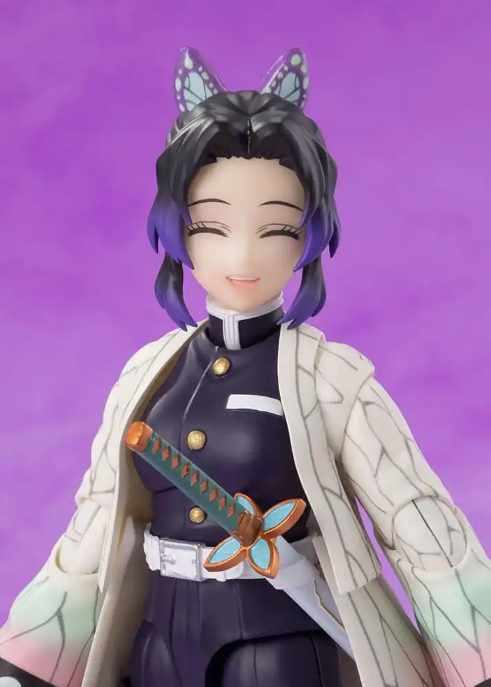 Demon Slayer: Kimetsu no Yaiba S.H.Figuarts akciófigura Shinobu Kocho 13 cm termékfotó