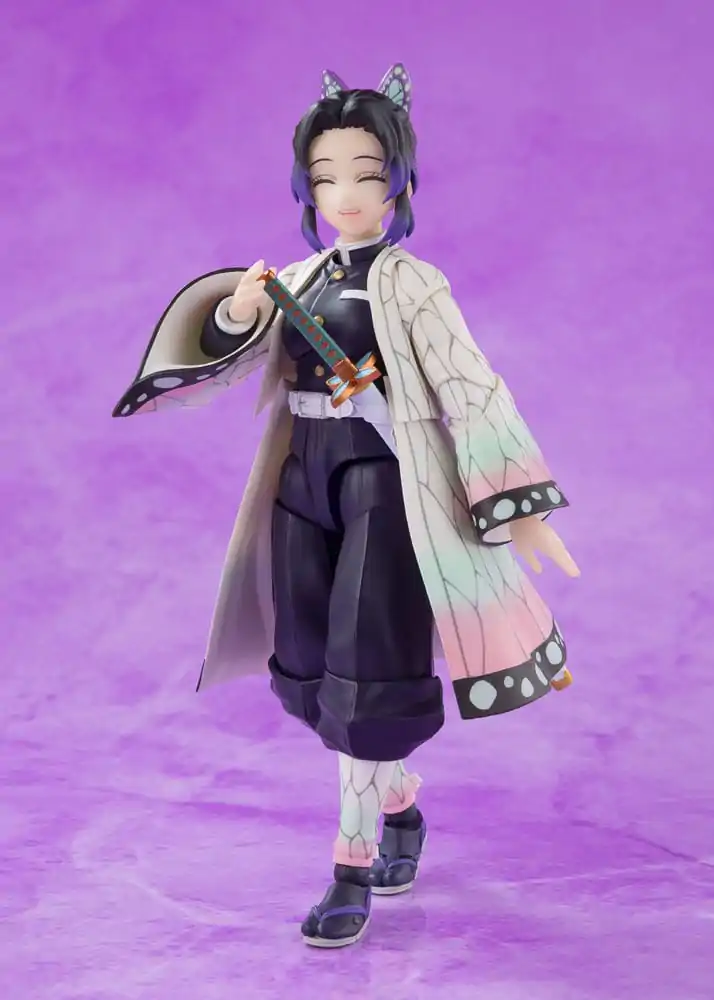 Demon Slayer: Kimetsu no Yaiba S.H.Figuarts akciófigura Shinobu Kocho 13 cm termékfotó