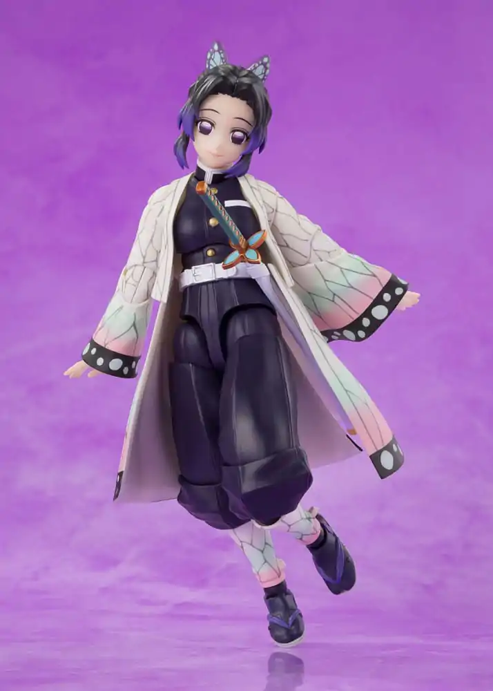 Demon Slayer: Kimetsu no Yaiba S.H.Figuarts akciófigura Shinobu Kocho 13 cm termékfotó