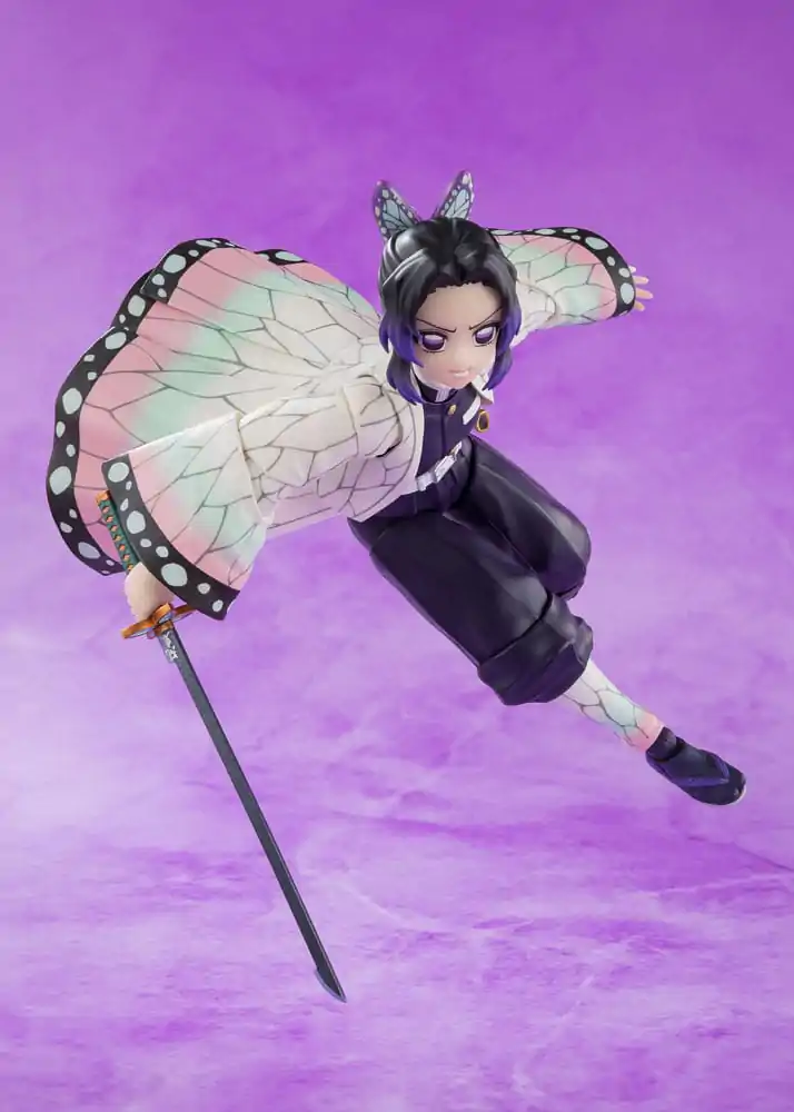 Demon Slayer: Kimetsu no Yaiba S.H.Figuarts akciófigura Shinobu Kocho 13 cm termékfotó