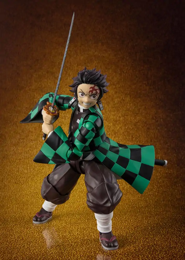 Demon Slayer: Kimetsu no Yaiba S.H.Figuarts akciófigura Tanjiro Kamado The Final Battle in the Infinity Castle 14 cm termékfotó