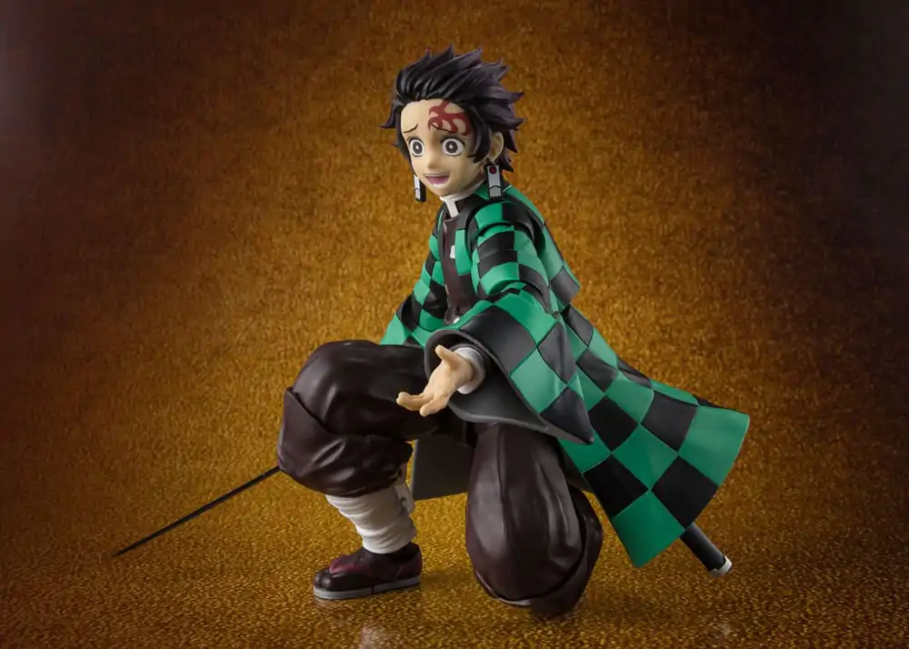 Demon Slayer: Kimetsu no Yaiba S.H.Figuarts akciófigura Tanjiro Kamado The Final Battle in the Infinity Castle 14 cm termékfotó