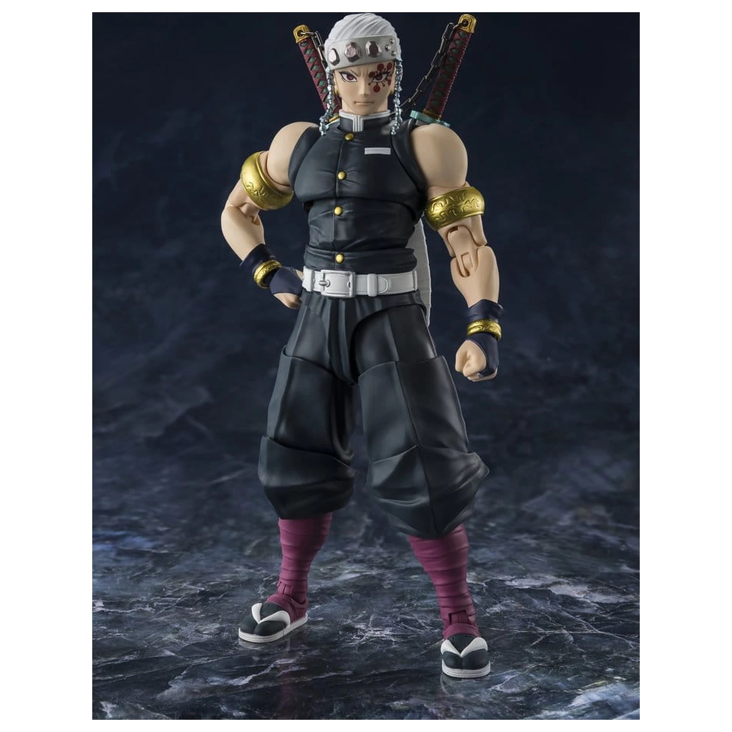 Demon Slayer: Kimetsu no Yaiba S.H.Figuarts akciófigura Uzui Tengen 17 cm termékfotó