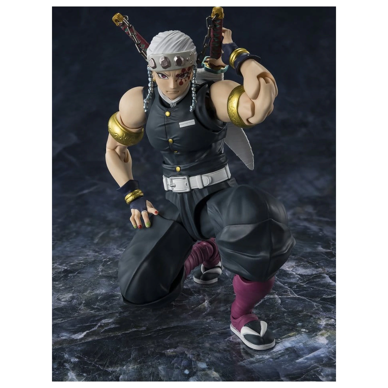 Demon Slayer: Kimetsu no Yaiba S.H.Figuarts akciófigura Uzui Tengen 17 cm termékfotó