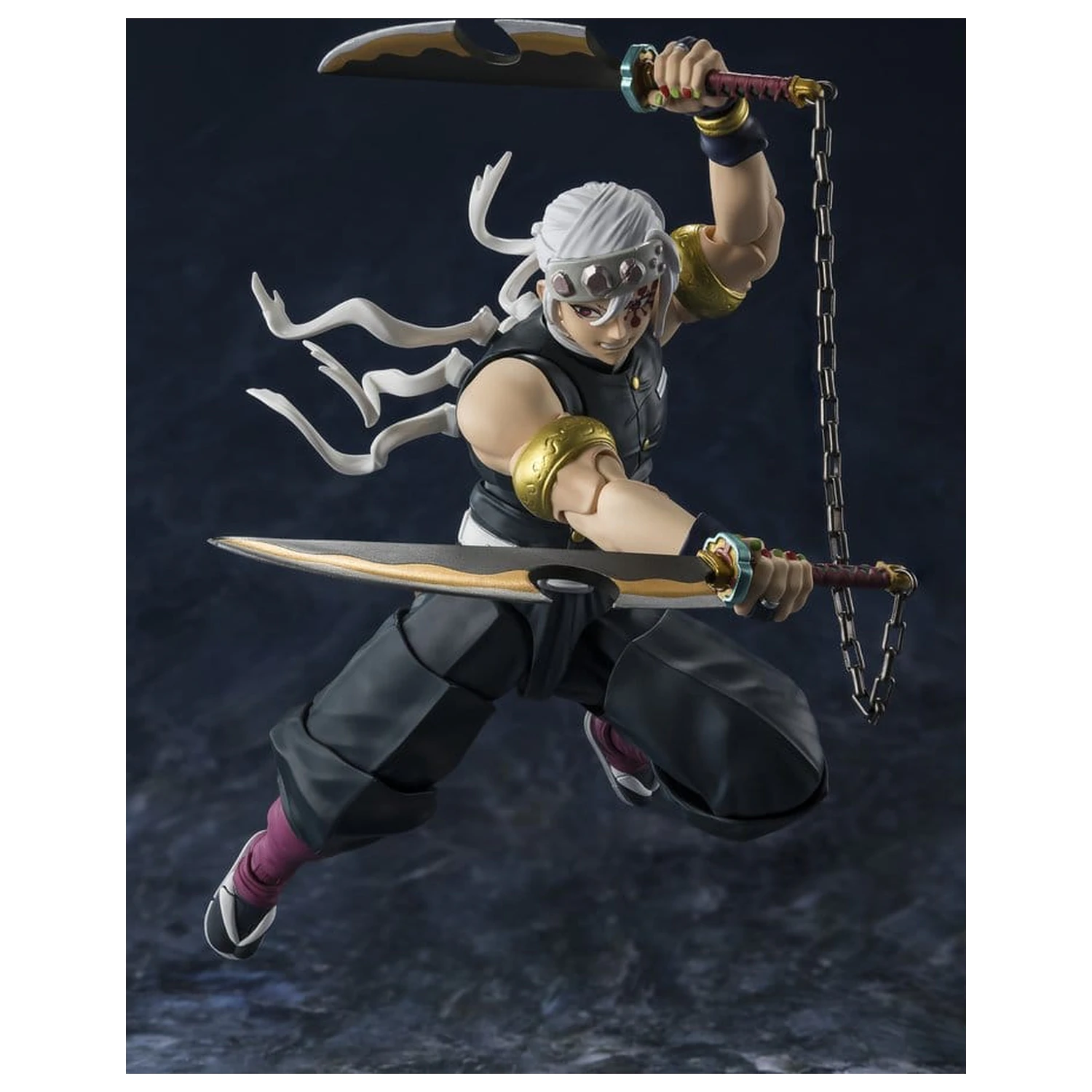 Demon Slayer: Kimetsu no Yaiba S.H.Figuarts akciófigura Uzui Tengen 17 cm termékfotó