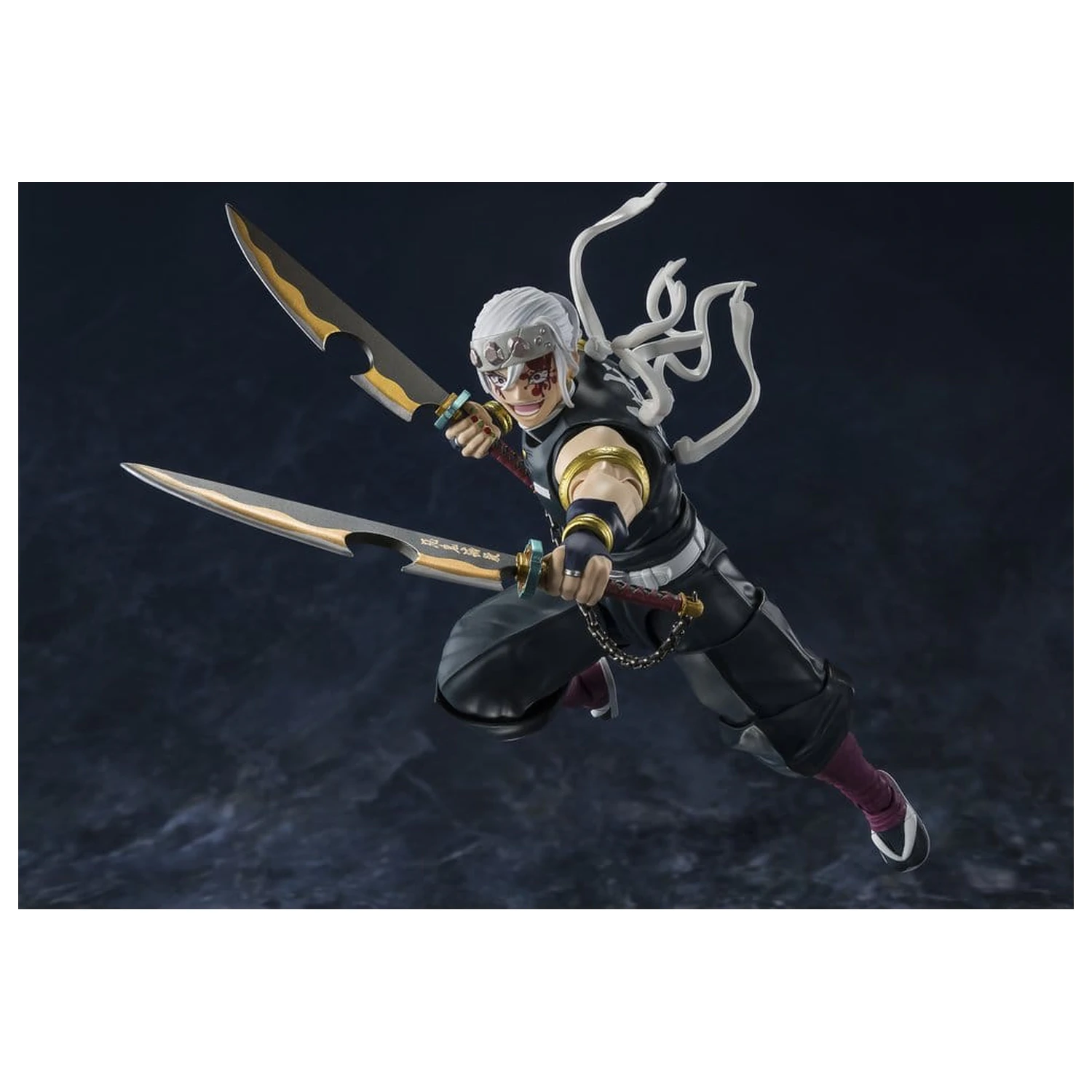 Demon Slayer: Kimetsu no Yaiba S.H.Figuarts akciófigura Uzui Tengen 17 cm termékfotó