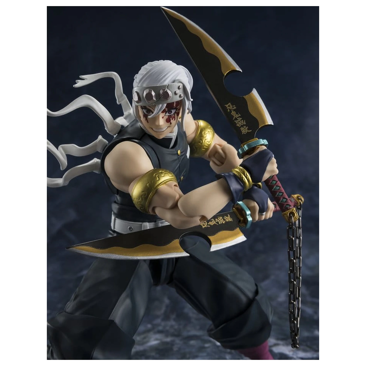 Demon Slayer: Kimetsu no Yaiba S.H.Figuarts akciófigura Uzui Tengen 17 cm termékfotó