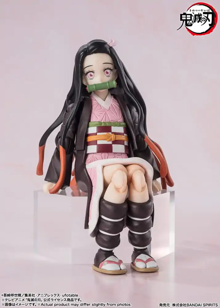 Demon Slayer: Kimetsu no Yaiba S.H. Figuarts Nezuko Kamado akciófigura 13 cm termékfotó