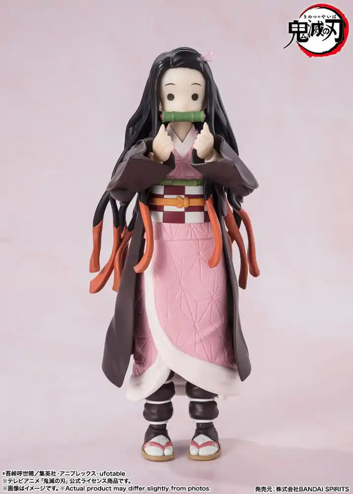 Demon Slayer: Kimetsu no Yaiba S.H. Figuarts Nezuko Kamado akciófigura 13 cm termékfotó