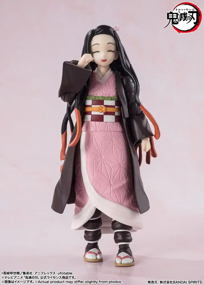 Demon Slayer: Kimetsu no Yaiba S.H. Figuarts Nezuko Kamado akciófigura 13 cm termékfotó