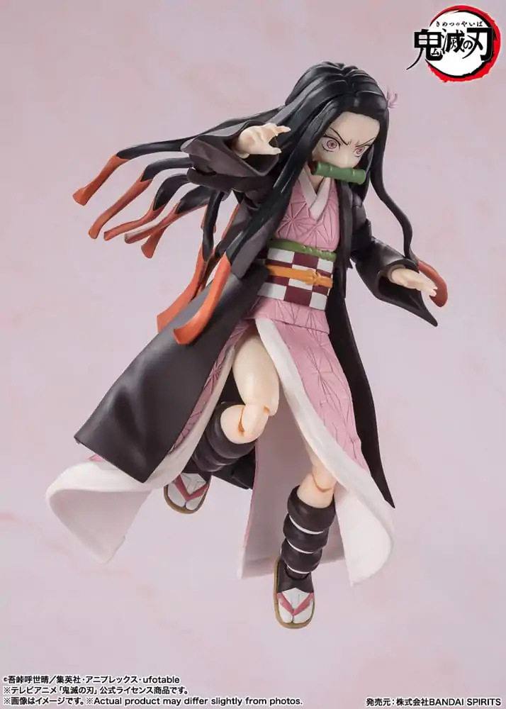 Demon Slayer: Kimetsu no Yaiba S.H. Figuarts Nezuko Kamado akciófigura 13 cm termékfotó